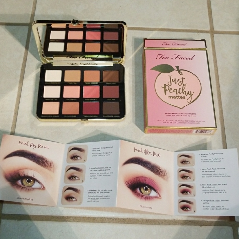 New Too Faced Just Peachy Mattes Palette